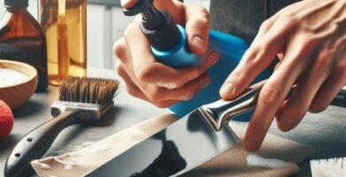 COMO quitar el OXIDO en un cuchillo