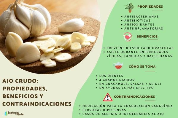 Ajo crudo 1 ajo crudo