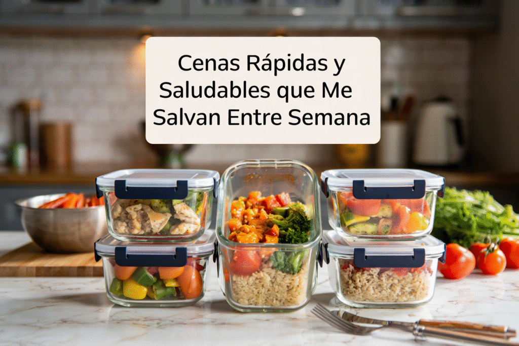 Cenas Rápidas y Saludables que Me Salvan Entre Semana 1 Cenas Rapidas y Saludables que Me Salvan Entre Semana