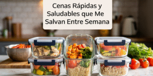 Cenas Rapidas y Saludables que Me Salvan Entre Semana