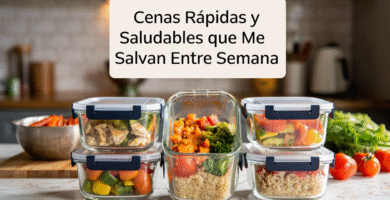 Cenas Rápidas y Saludables que Me Salvan Entre Semana 5 Cenas Rapidas y Saludables que Me Salvan Entre Semana