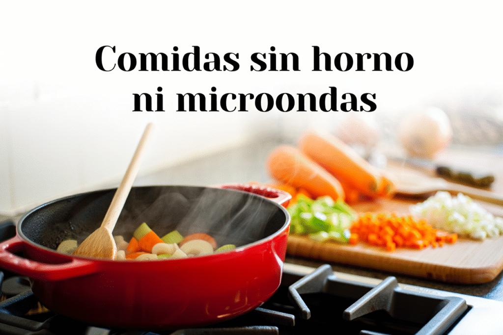 Comidas sin horno ni microondas 1 Comidas sin horno ni microondas