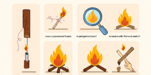 Como Encender Fuego en la Naturaleza sin Encendedor ni Fosforos