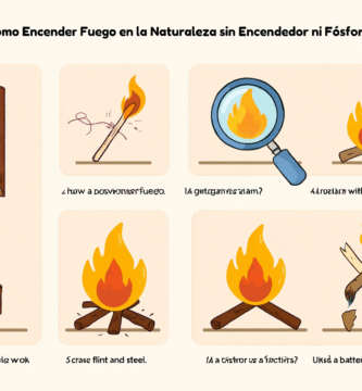 Como Encender Fuego en la Naturaleza sin Encendedor ni Fosforos