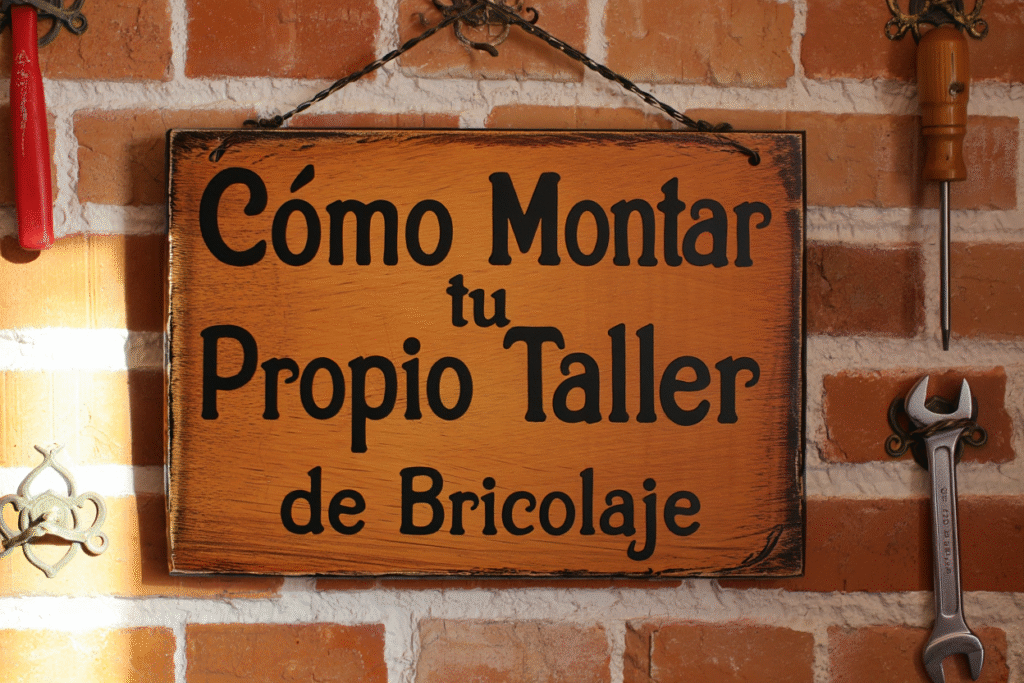 Cómo Montar tu Propio Taller de Bricolaje 1 Como Montar tu Propio Taller de Bricolaje