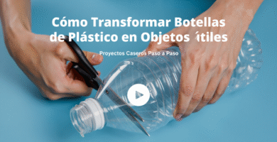 Cómo Transformar Botellas de Plástico en Objetos Útiles: Proyectos Caseros Paso a Paso 1 Como Transformar Botellas de Plastico
