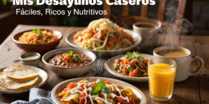 Mis Desayunos Caseros Favoritos Faciles Ricos y Nutritivos