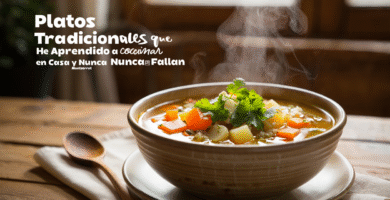 Platos Tradicionales que He Aprendido a Cocinar en Casa y Nunca Fallan 12 Platos Tradicionales que He Aprendido a Cocinar en Casa y Nunca Fallan