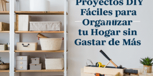 Proyectos DIY Faciles para Organizar tu Hogar sin Gastar de Mas