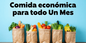 🗓️ Plan de comidas mensual