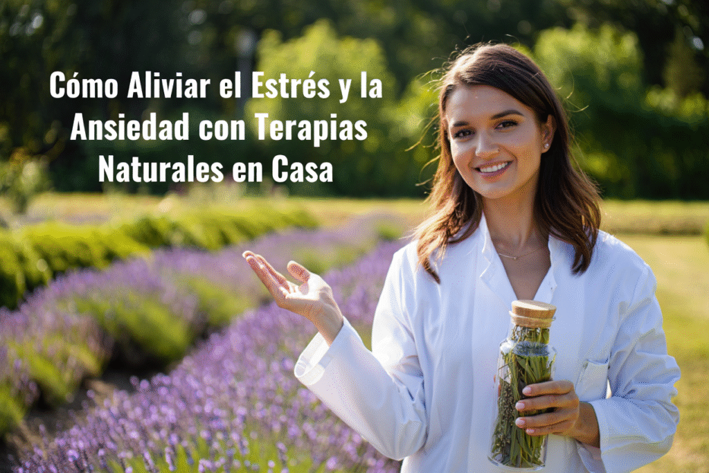 Cómo Aliviar el Estrés y la Ansiedad con Terapias Naturales en Casa 1 Como Aliviar el Estres y la Ansiedad con Terapias Naturales en Casa