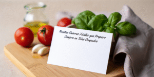 Recetas Caseras Faciles que Preparo Siempre en Dias Ocupados